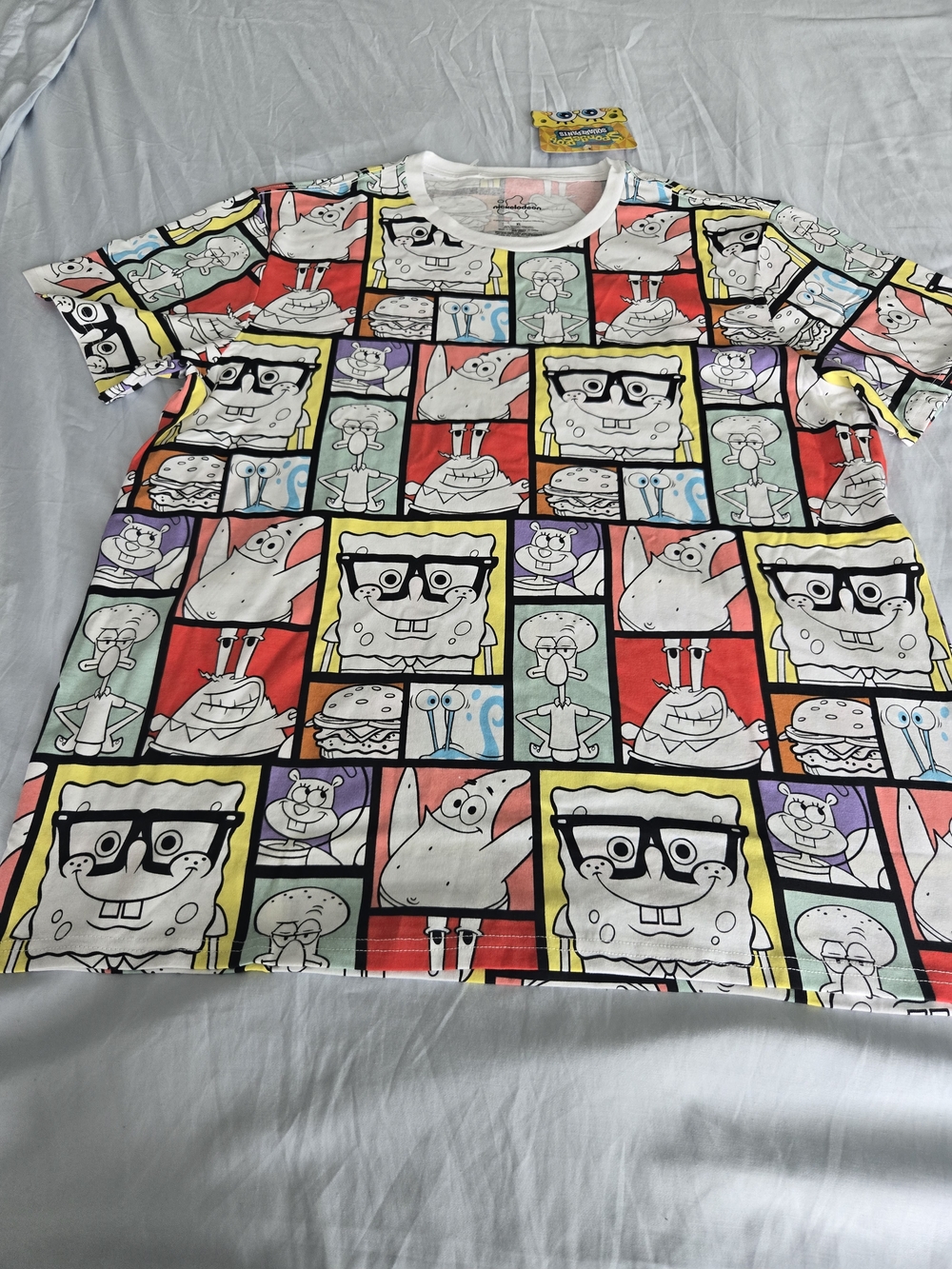 SpongeBob SquarePants Kids Graphic Tee in Multi-Color